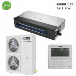 Climatiseur York Gainable 48000 BTU Inverter 14.1 kW