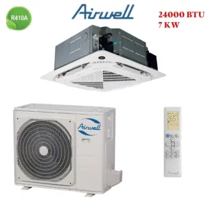 Climatiseur Cassette Airwell 24000 BTU R410