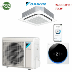 Climatiseur Cassette Daikin 24000 BTU Inverter R32 7 kW