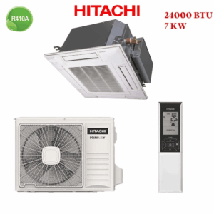 Climatiseur Cassette HITACHI 24000 Btu R410 7 Kw
