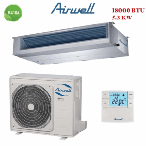 Climatiseur Gainable Airwell 18000 BTU R410 5.3 Kw