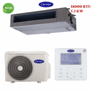 Climatiseur Gainable Carrier 18000 Btu R410 5.3 Kw