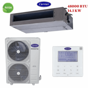 Climatiseur Gainable Carrier 48000 Btu Inverter 14.1 Kw