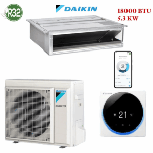 Climatiseur DAIKIN Gainable 18000 Btu Inverter Kw