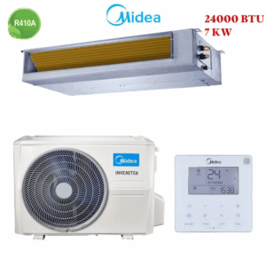 Climatiseur Gainable Midea 24000 BTU Inverter 7 kW