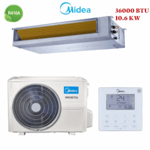 Climatiseur Gainable Midea 36000 BTU Inverter 10,5 kW