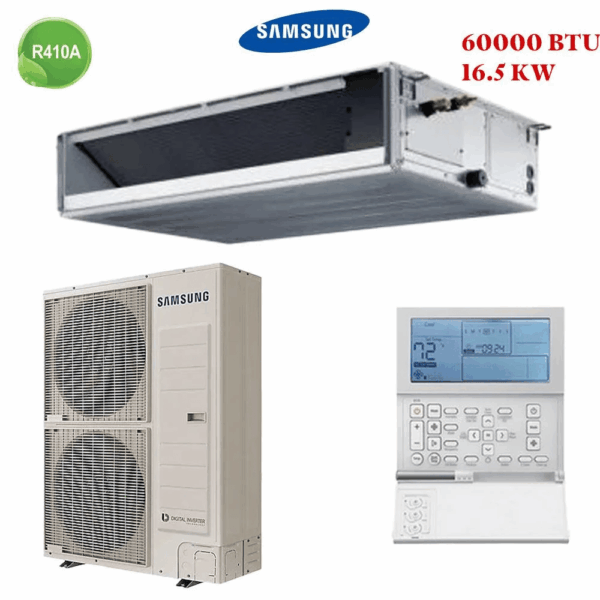 Climatiseur Gainable Samsung 60000 Btu Inverter 16.5 Kw