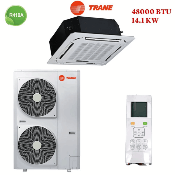 Climatiseur TRANE Cassette 48000 BTU On-Off 14 kW
