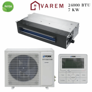 Climatiseur York Gainable 24000 BTU Inverter 7 kw