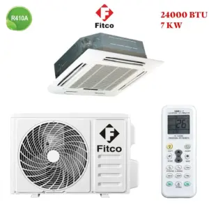 Climatiseur Cassette Fitco 24000 BTU R410