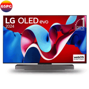 Smart TV LG OLED evo AI C4 4K 65 pouces – OLED65C46LA