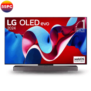 Smart TV LG OLED evo AI C4 4K 55 pouces – OLED55C46LA