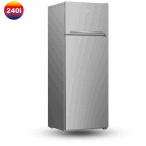 Réfrigérateur Beko 240L 2 portes Silver – RDSA32SX
