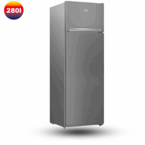 Réfrigérateur Beko 280L 2 portes Silver – RDSA35SX