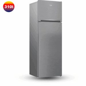 Réfrigérateur Beko 310L 2 portes Silver – RDSA43SX