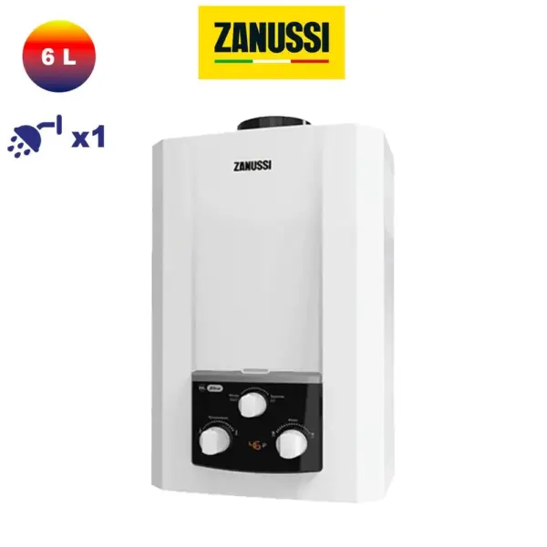 Chauffe-eau à Gaz Zanussi 6 L