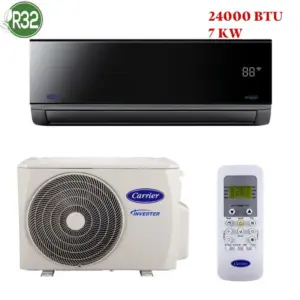 Climatiseur Carrier Inverter 24000 Btu Black Mirror