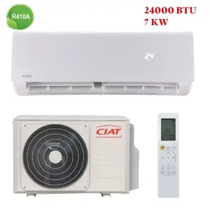 Climatiseur Split Mural Ciat 24000 btu R410