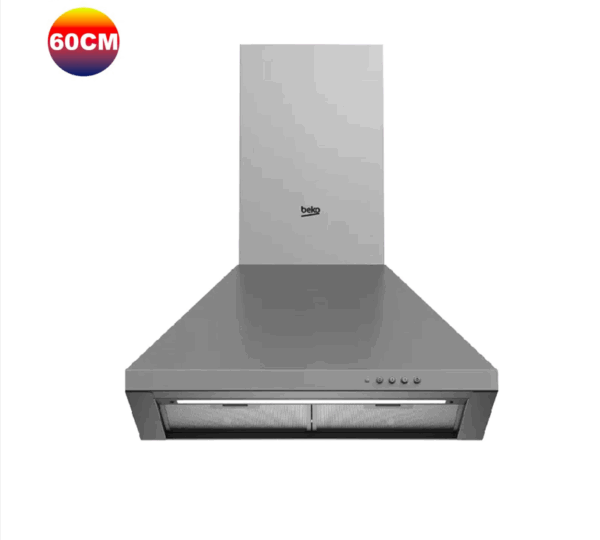 HOTTE BEKO PYRAMIDE DECORATIVE 60CM INOX – CWB6441XNH