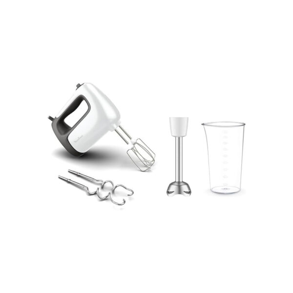 BATTEUR & MIXEUR PLONGEANT MOULINEX PREP MIX 5ACC 500W INOX