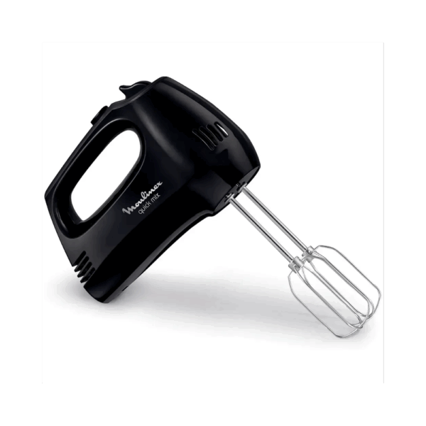 BATTEUR MOULINEX ELECTRIQUE AVEC FOUETS ET CROCHETS