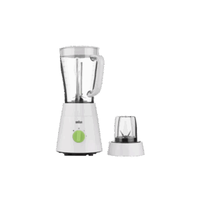 BLENDER BRAUN 2 VITESSES + PULSE - 1,75 L - 500 W BLANC/VERT