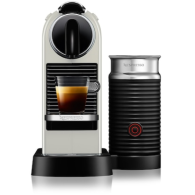 CAFETIERE NESPRESSO CITIZ & MILK D123 WHITE AU MAROC