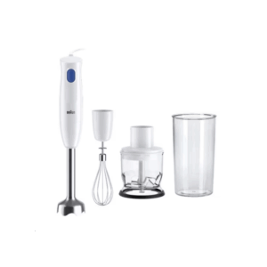 MIXEUR PLONGEANT BRAUN MULTIQUICK 1 + MINI HACHOIR + FOUET