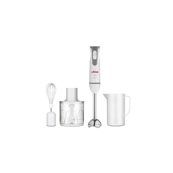 MIXEUR PLONGEANT UFESA 600W AVEC ACCESSOIRES ACTIVA INOX