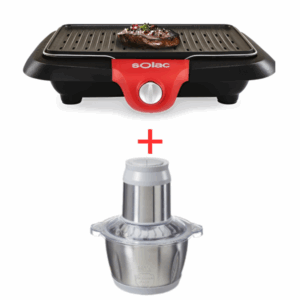 PACK( HACHOIR TAURUS KWIK 600W + BARBECUE ETNA SOLAC )