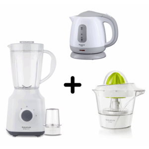PACK TAURUS (BLENDER OPTIMA SPEED + BOUILLOIRE LUNA + PRESSE AGRUME TC-500 TAURUS)