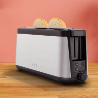 TOASTER NOIR-INOX TEFAL AU MAROC