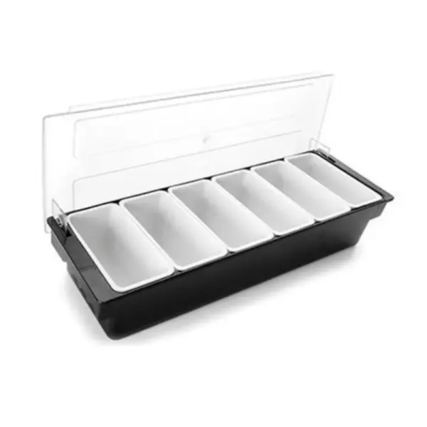 Boîte à condiments 6x450ml avec couvercles – Lacor
