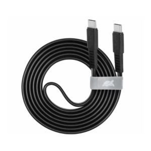 Câble Rivacase Type‑C → Type‑C 1,2 m – Noir