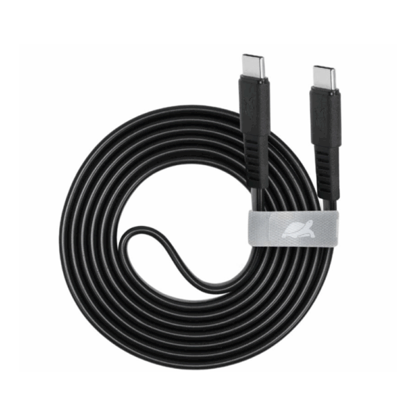 Câble Rivacase Type‑C → Type‑C 1,2 m – Noir