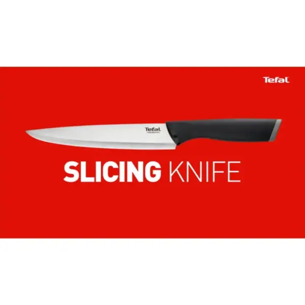 Couteau Tefal Slicing 20 cm + Couvercle – Comfort Grip