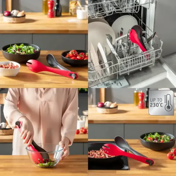 Couverts salade Tefal Ingenio K2060614 – 2-en-1 astucieux – Image 3