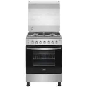 CUISINIERE 60 CM 4F A GAZ EN INOX FONTE ZANUSSI