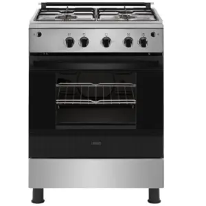 CUISINIERE 60CM 4F A GAZ EN INOX ZANUSSI