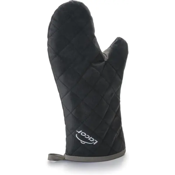 Gant de Cuisine Noir 36 cm Lacor – Résistant à la Chaleur