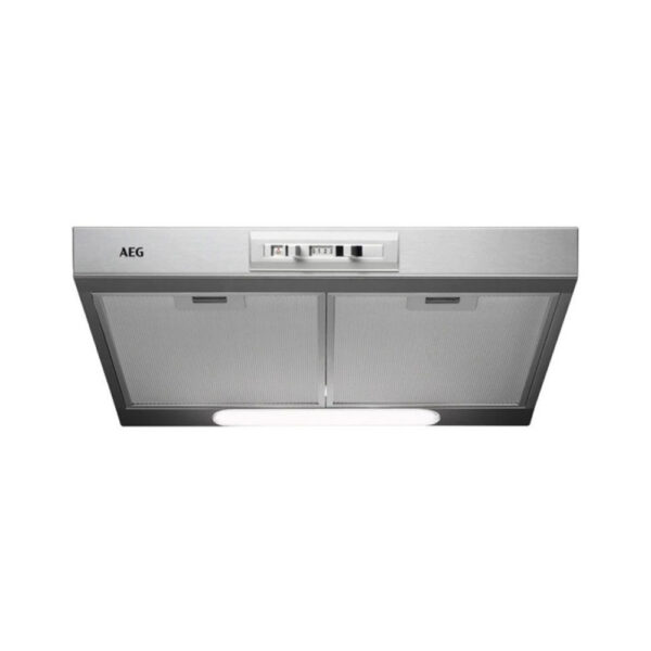HOTTE AEG 60CM SOUS MEUBLE INOX