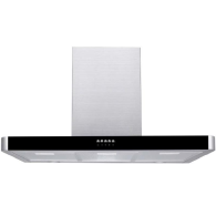 Hotte Décorative Schneider 90 cm – Inox, Design et Performance