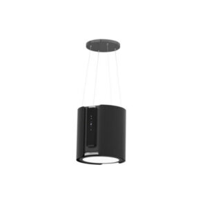 Hotte îlot décorative Schneider – Design Noir Élégant et Performant