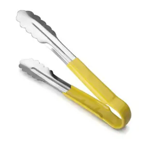 Pince Monoblock Jaune 24 cm Karu Lacor | Inox durable