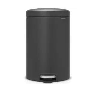 Poubelle à Pedale NewIcon 20L MATT BLACK BRABANTIA