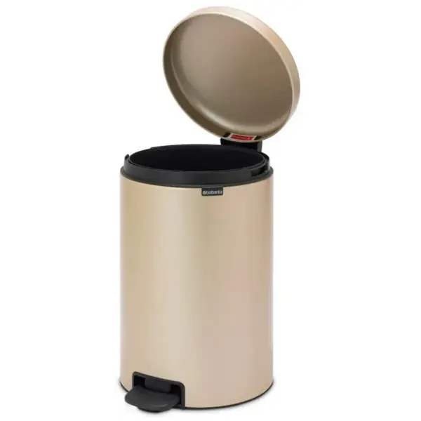Poubelle a Pedale Newlcon, 20L - Champagne BRABANTIA