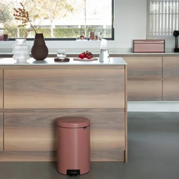 Poubelle Brabantia NewIcon 20L – Terracotta Pink – Image 3