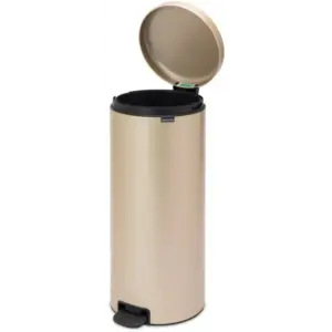 Poubelle a Pedale Newlcon, 30L - Champagne BRABANTIA