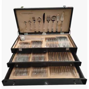 Set Ménagère 125 pièces Göttinghen | Inox élégant et durable