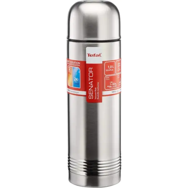 Thermos Tefal Senator 1L Inox – 12h chaud, 24h froid – Image 3